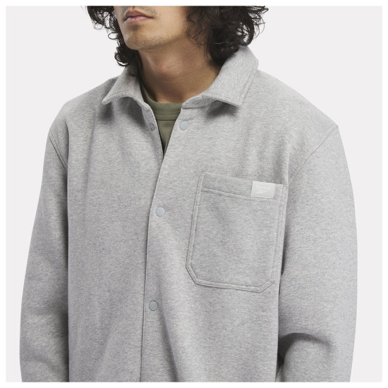 Reebok Ανδρικό πουκάμισο CL WDE FLC Overshirt